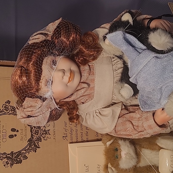 Boyds Yesterdays' Child Limited Edition Wendy Wash Day 4909 Doll - Picture 5 of 10